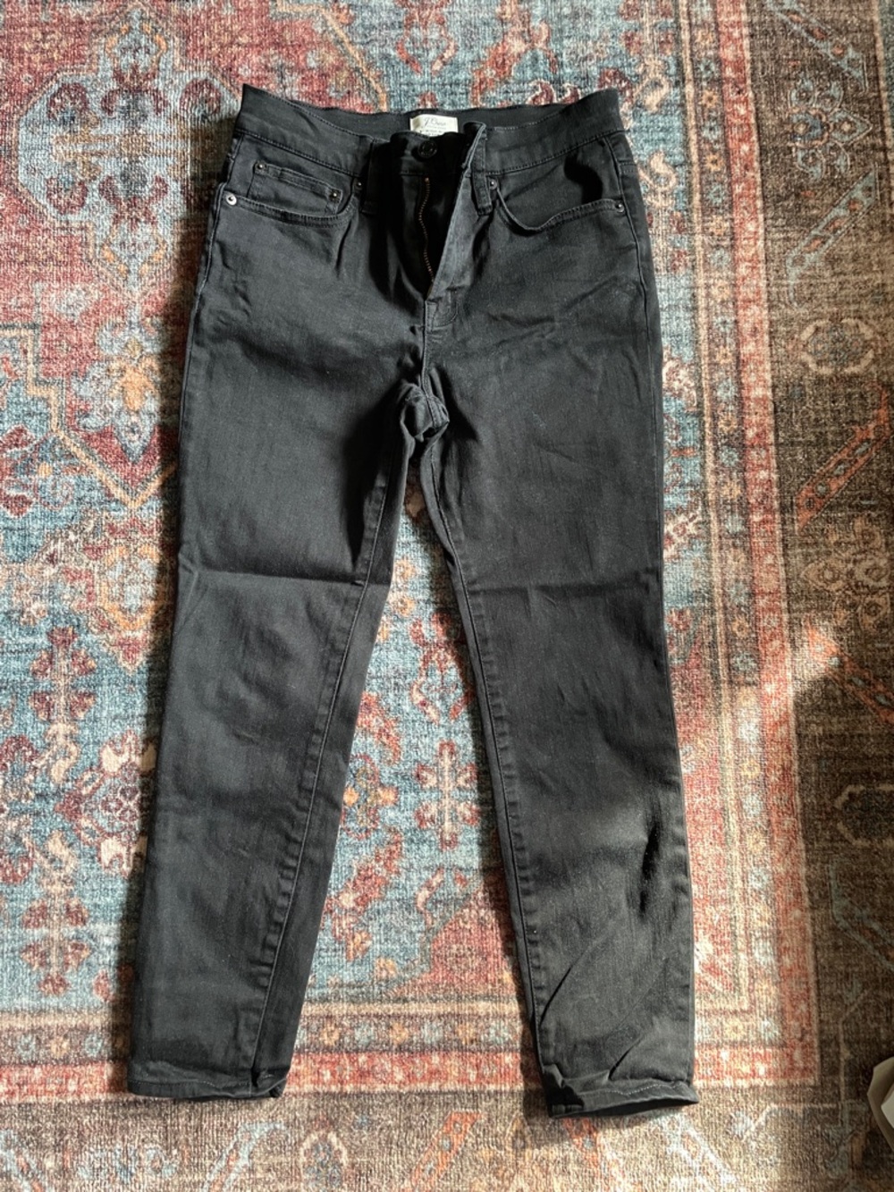 J. Crew High-Rise Slim Black Women's Jeans